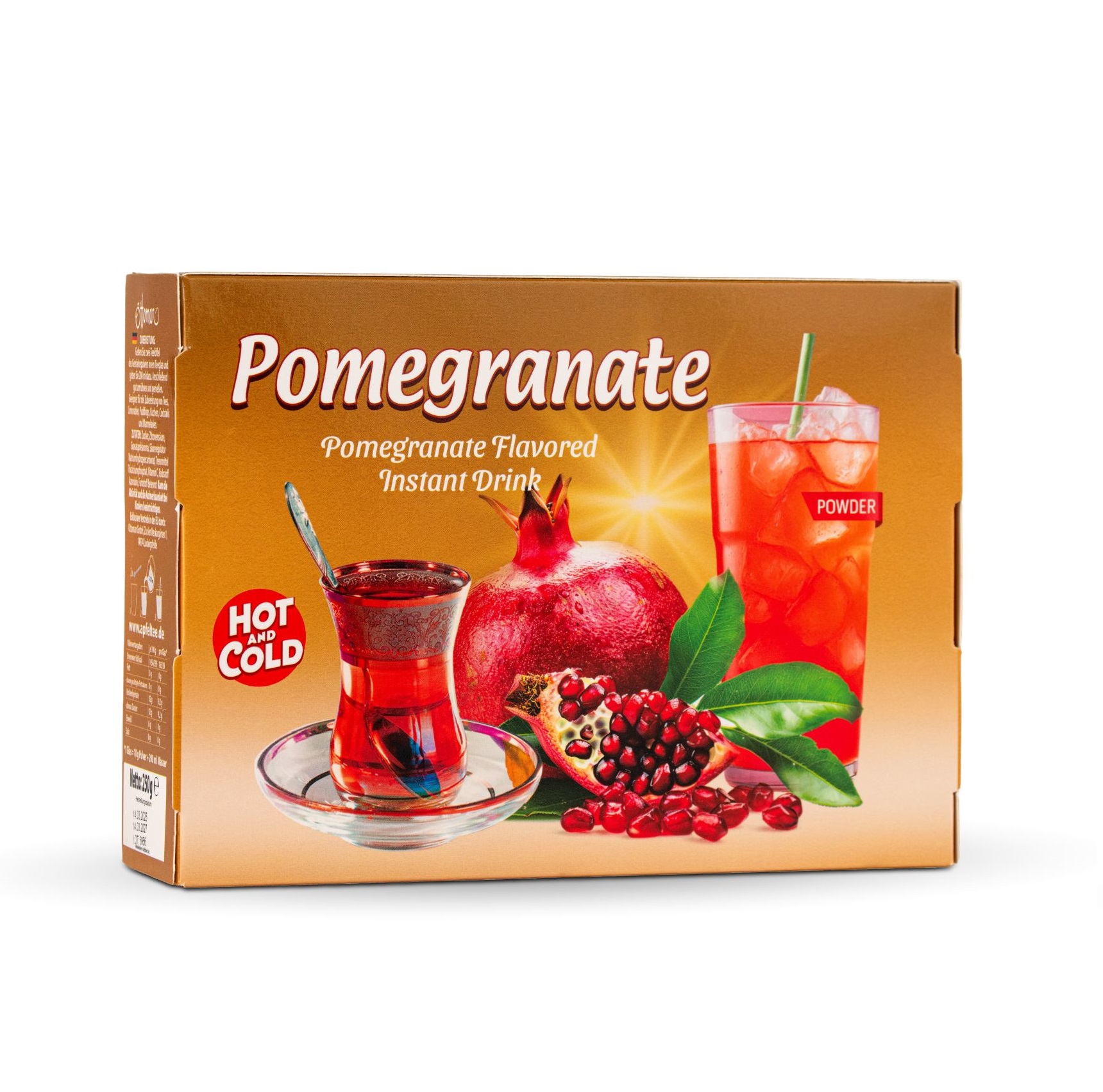 Herbata owoc granatu, napój rozpuszczalny 250g napoj rozpuszczalny owoc granatu