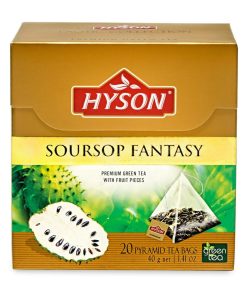 Herbata czarna z Soursop piramidki Hyson
