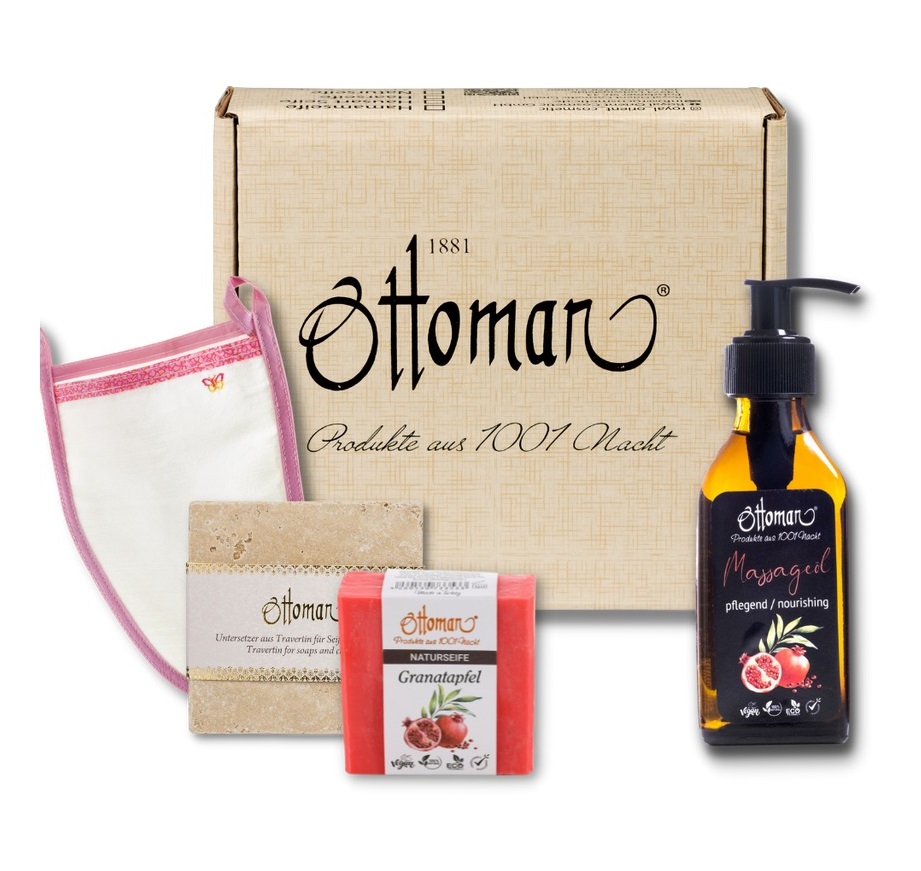 Zestaw do masażu, zapach granatu Ottoman Zestaw do masażu, zapach granatu Ottoman