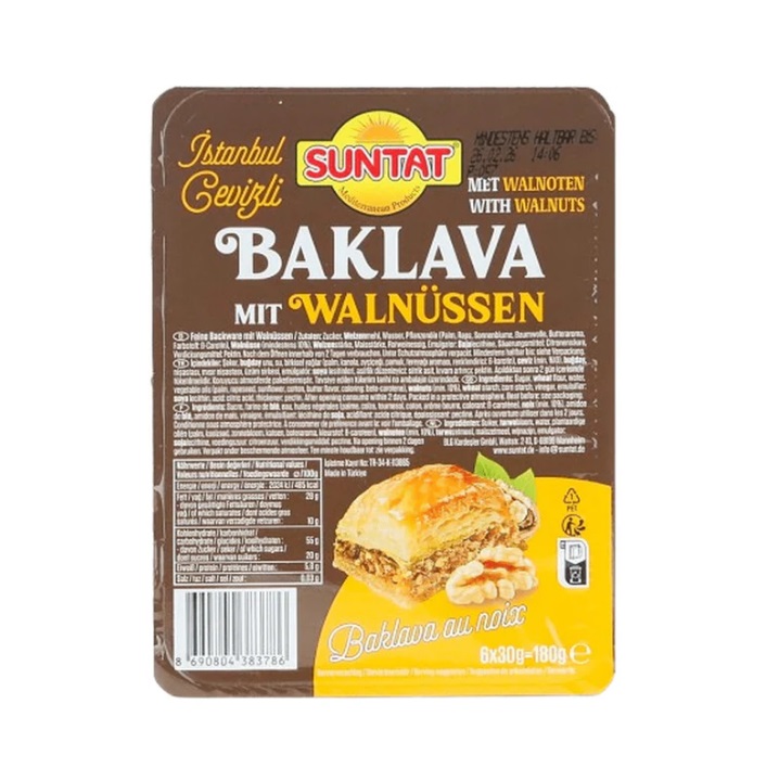 Baklawa z orzechami 180g Baklawa z orzechami 180g