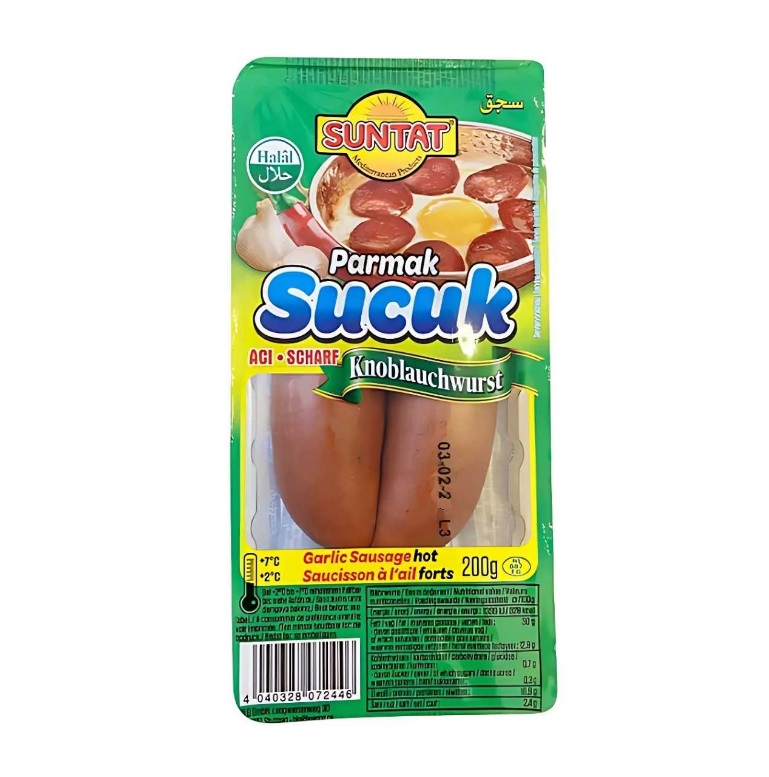 Sucuk kiełbasa podsuszana ostra Suntat 200g e2ef5867e1cb00b08d6547f10b46b7e4