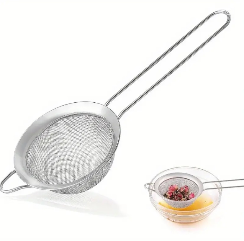 Sitko gęste na rączce ze stali nierdzewnej śr. 5,5 cm 35bc6bba899687d83f5e7c10d4a0b772