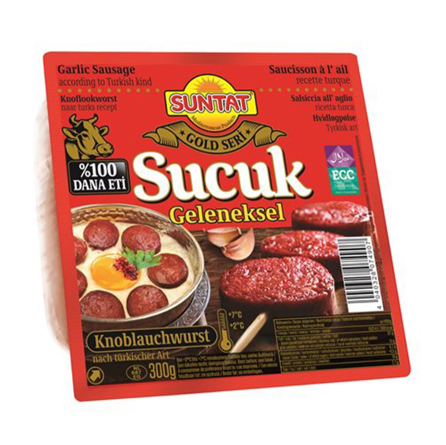 Sucuk kiełbasa wołowa podsuszana Suntat 300g 7b2f133dc21a34add129de47bd6ed398