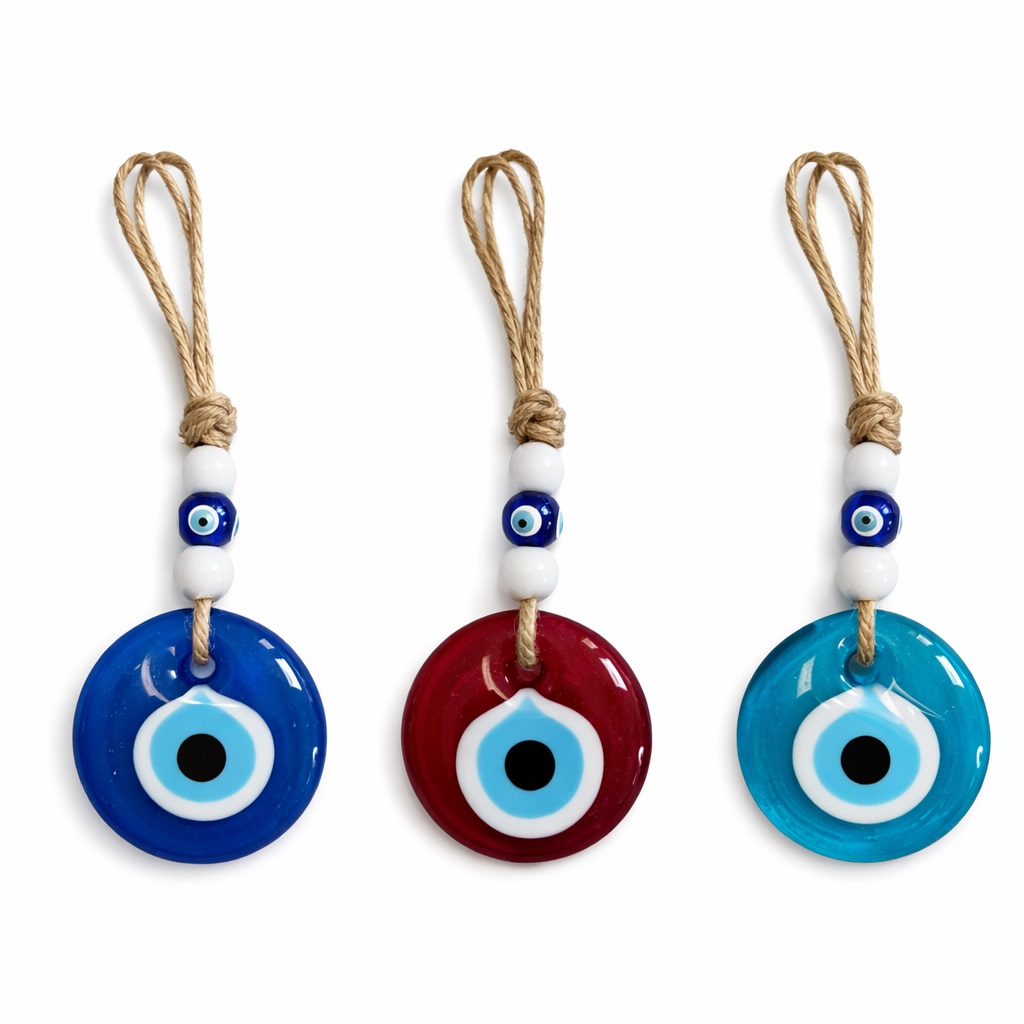 Turecki amulet Nazar – szklane oko proroka, dekoracja wisząca 18 cm 2d9bf198b2f8e5ed0e06d184c6c48026